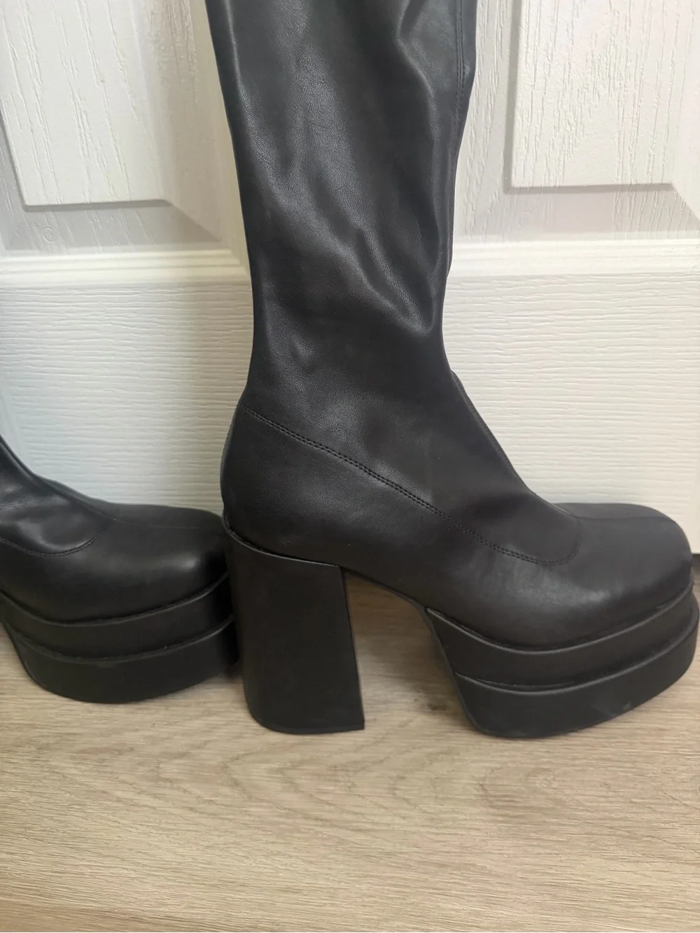 Black Steve maddden Boots Berkleigh